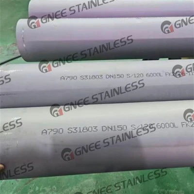Duplex 2205 Stainless Steel Pajpijiet Esportati lejn il-Korea t'Isfel